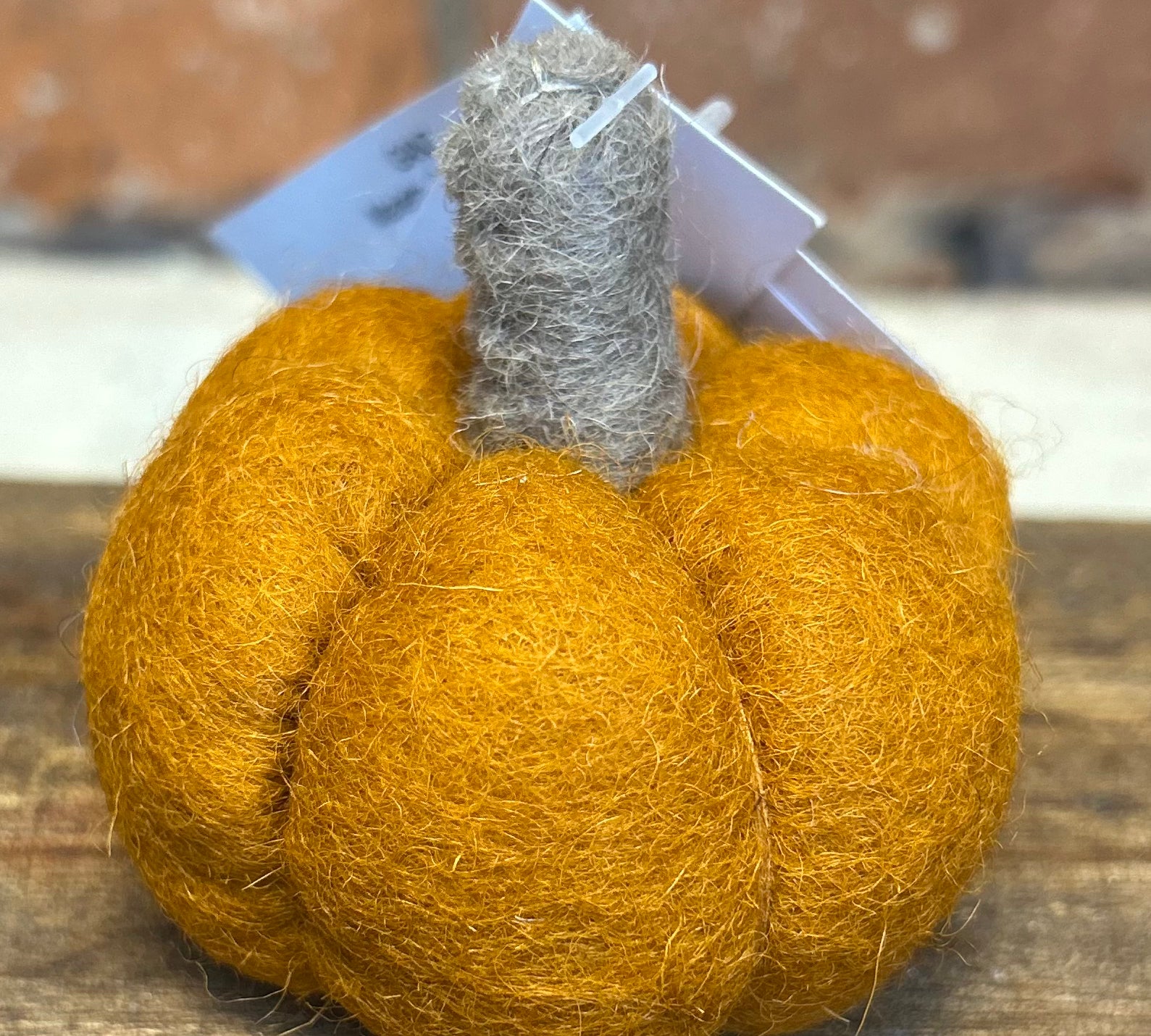 Handmade Wool Felt Pumpkin