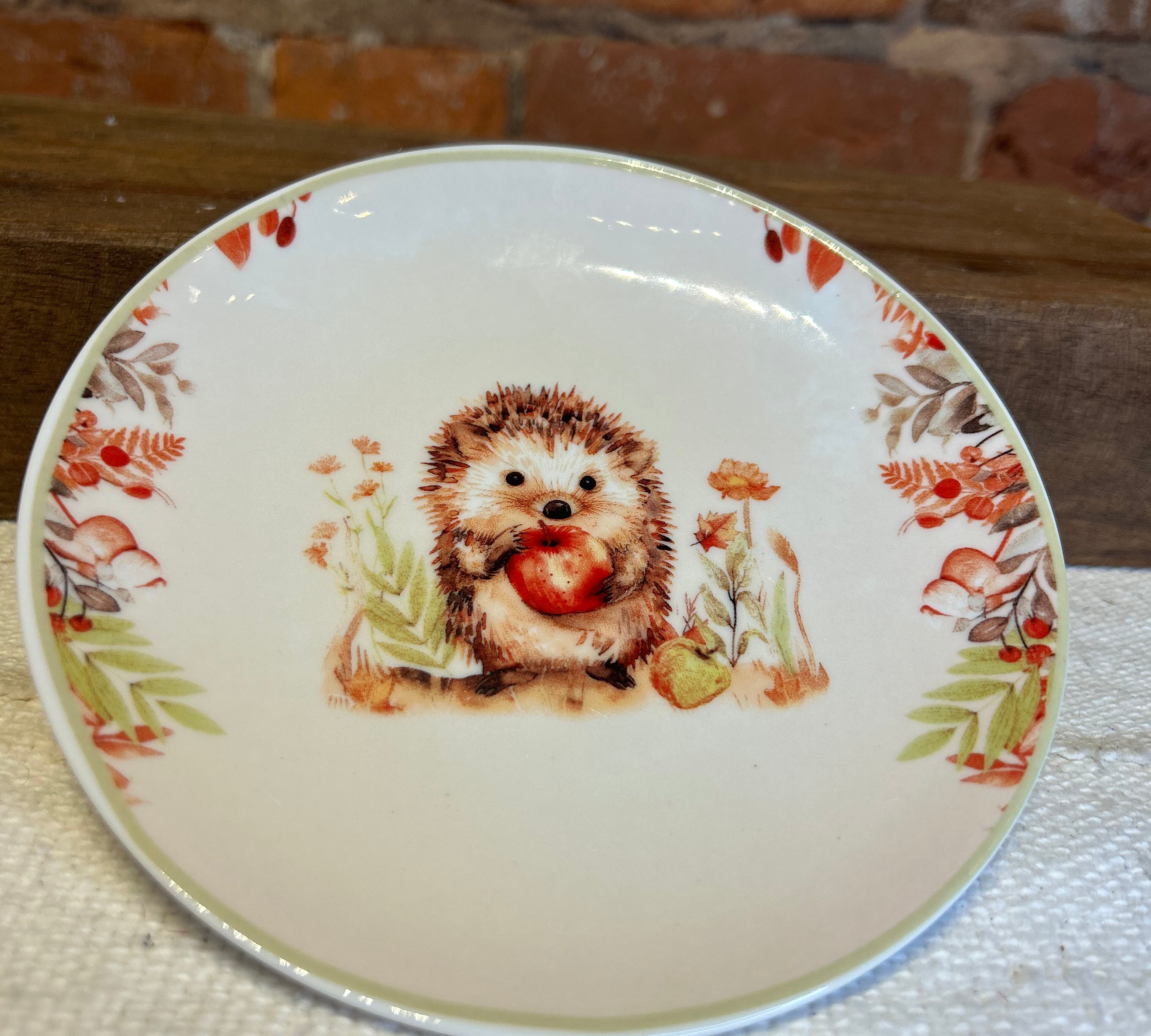 Animal Decorative Plate 6"