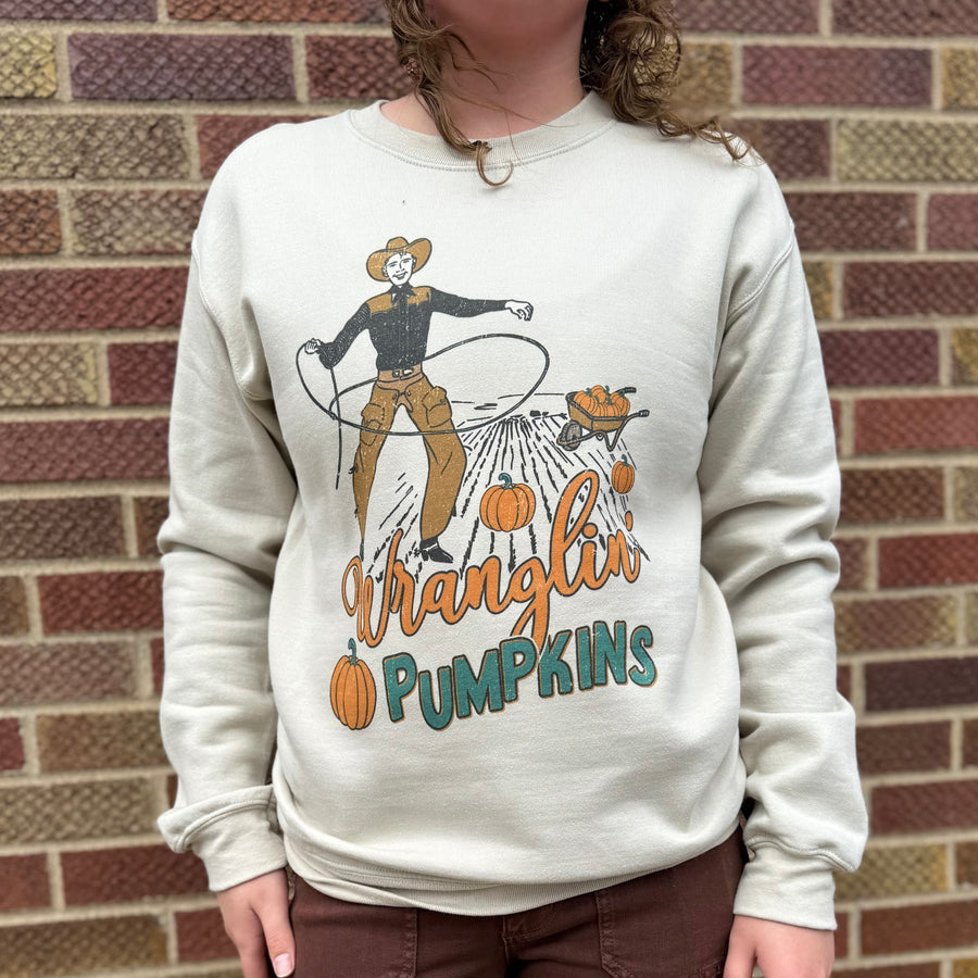 Western Wranglin' Pumpkins Sweatshirt