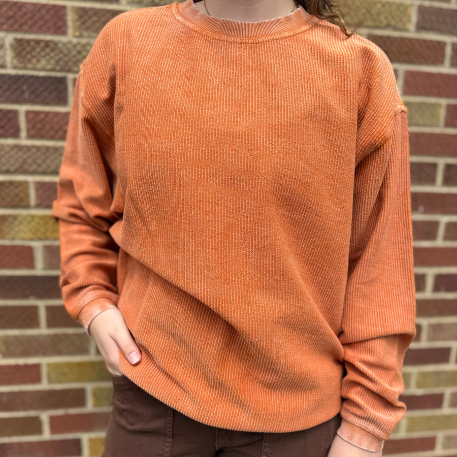 Bold Luxe Corded Crew