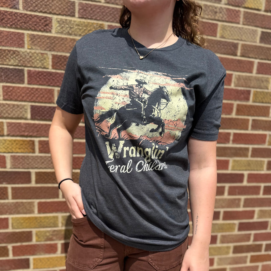 Western Wrangling Feral Children Graphic Tee