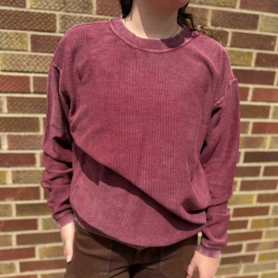 Bold Luxe Corded Crew