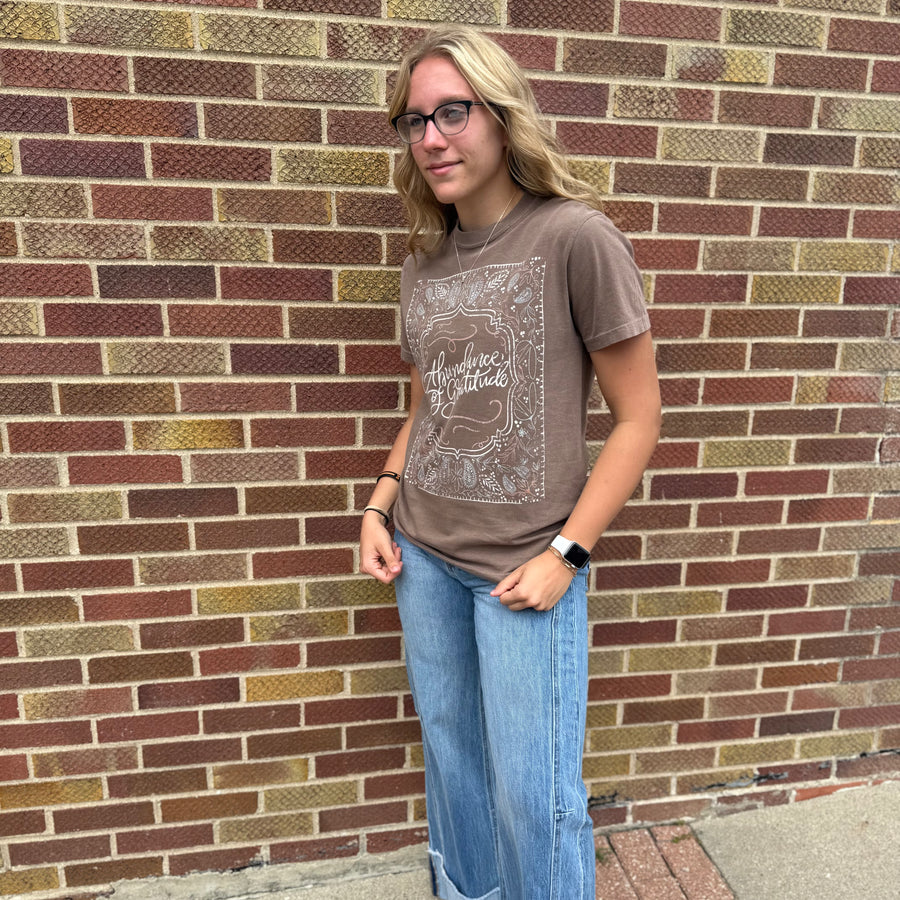 Abundance of Gratitude Graphic Tee