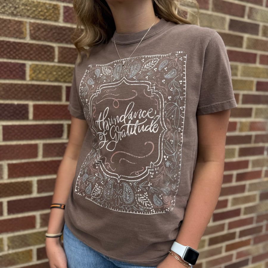 Abundance of Gratitude Graphic Tee