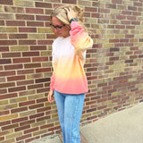 Ombre Luxe Corded Crew