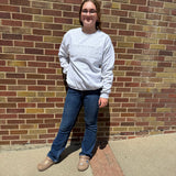Grey Wolves Applique Sweatshirt