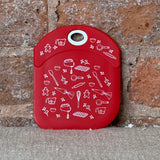 Christmas Baking Bowl Scraper