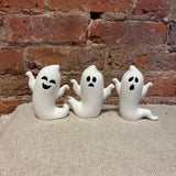 Ceramic Ghost Sitabout 4.5"