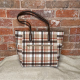 Plaid Tote Bag