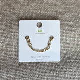 Gold Classic Circle Link Bracelet Chain