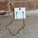 Gold Classic Paperclip Link Necklace Chain