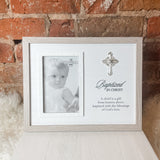 Baptism Frame- Baptized In Christ 4x6