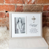 Confirmation Frame- Confirmation in Christ 4x6