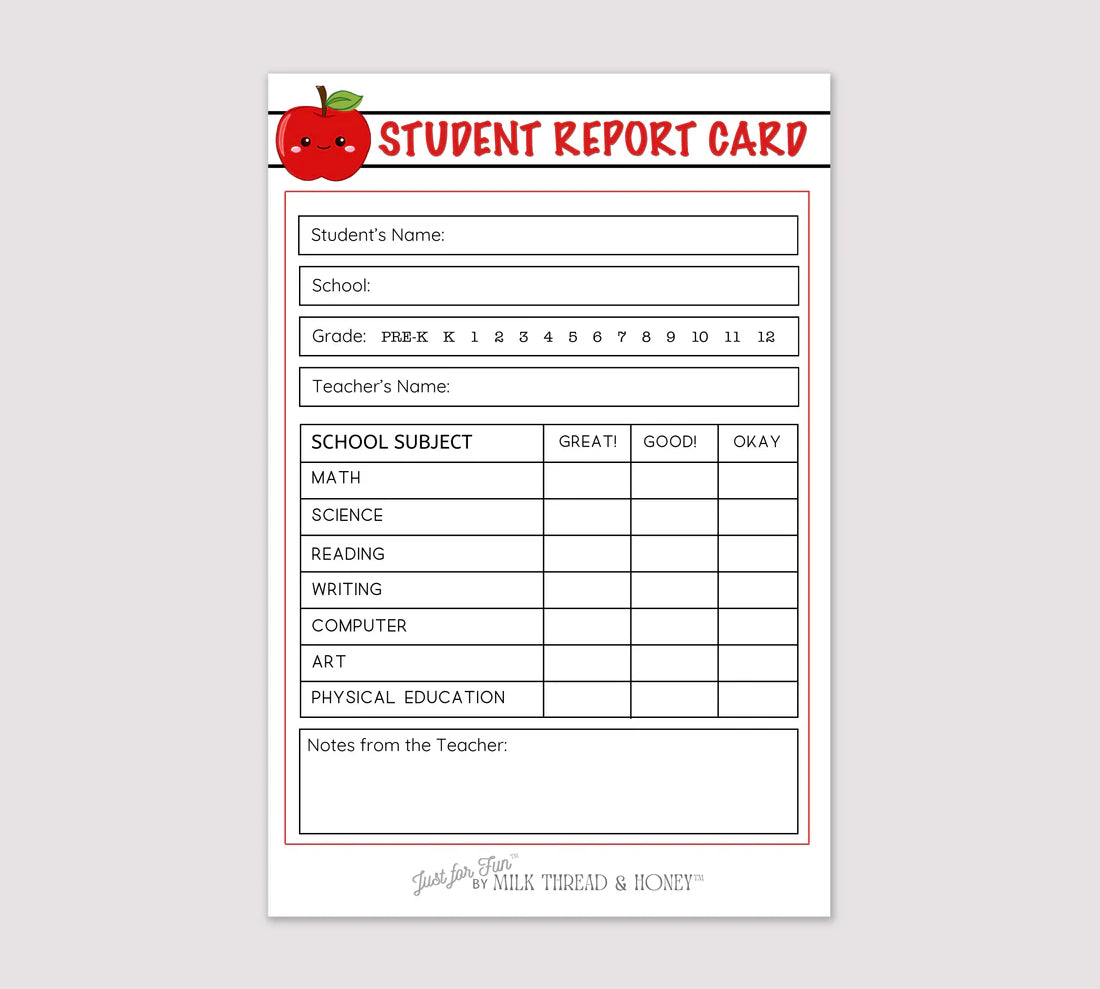 Just For Fun Notepad 5x7"