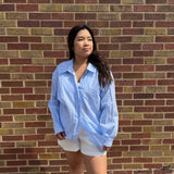 Luna Oversized Stripe Shirt