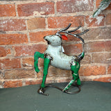 Metal Vintage Reindeer 13"