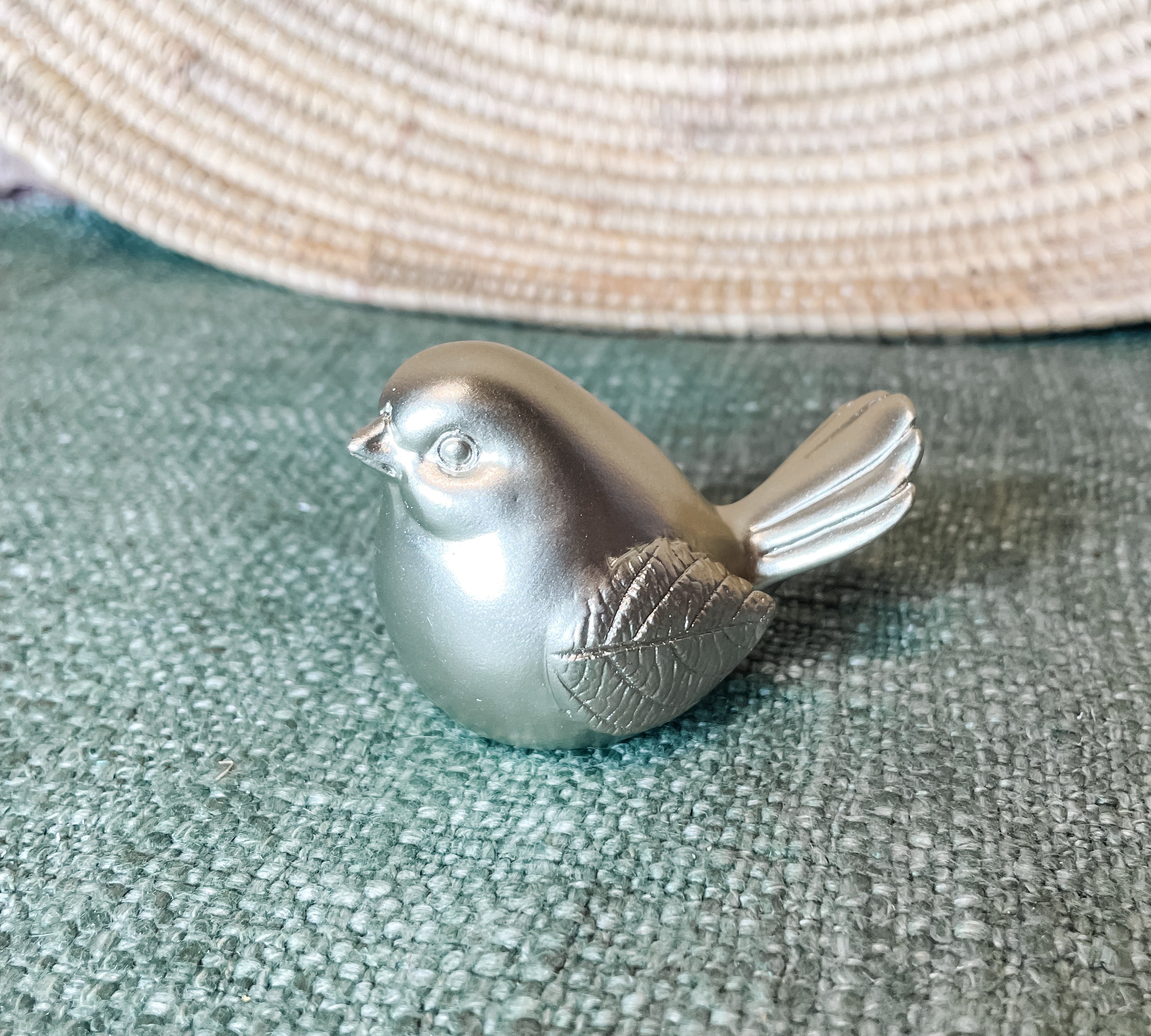 Mini Gold Bird Figurine