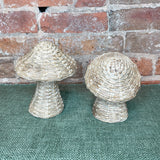 Woven Mushroom Figurine