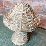 Woven Mushroom Figurine