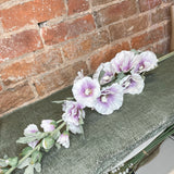 Purple Hollyhock Stem 43"
