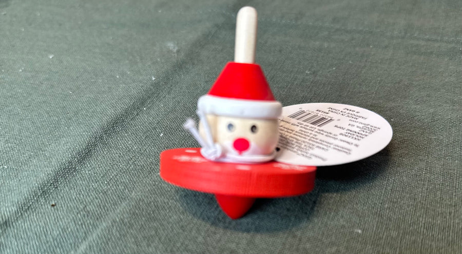 Holiday Spinning Tops 2”