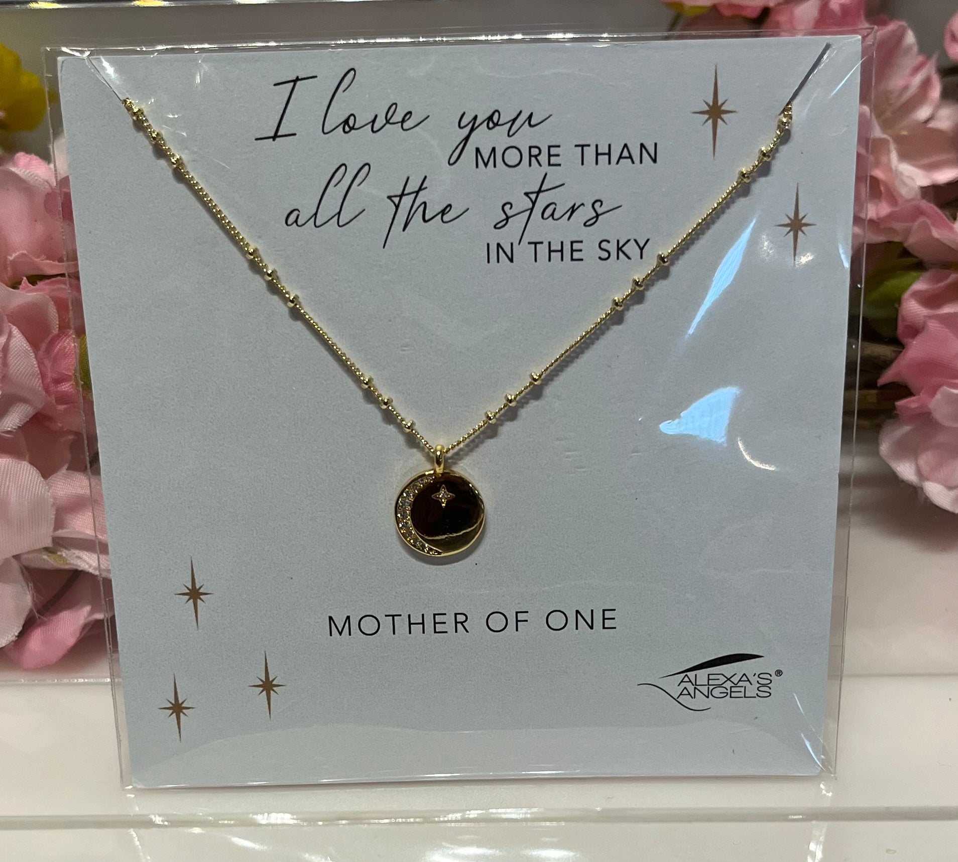Moon & Stars Family Necklace