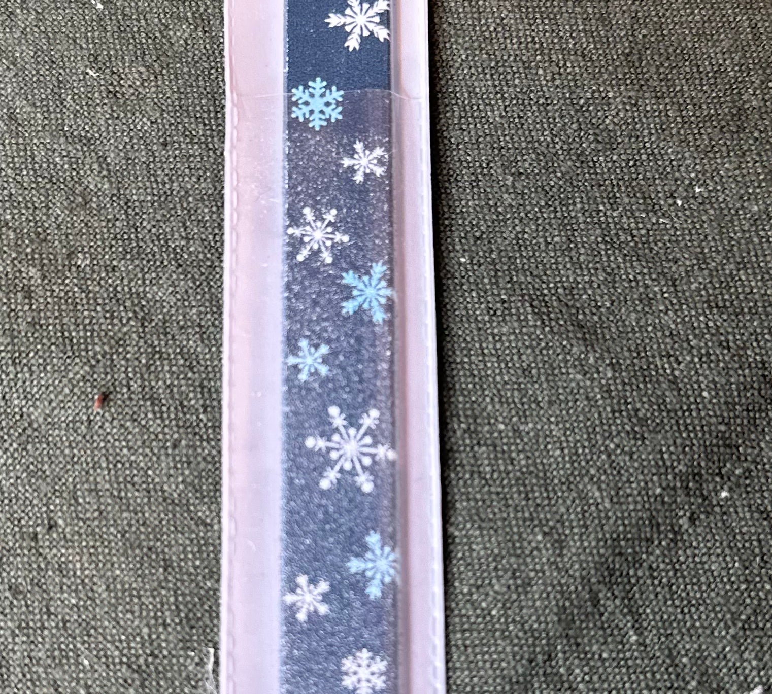 Glass Holiday Nail File 5.5”