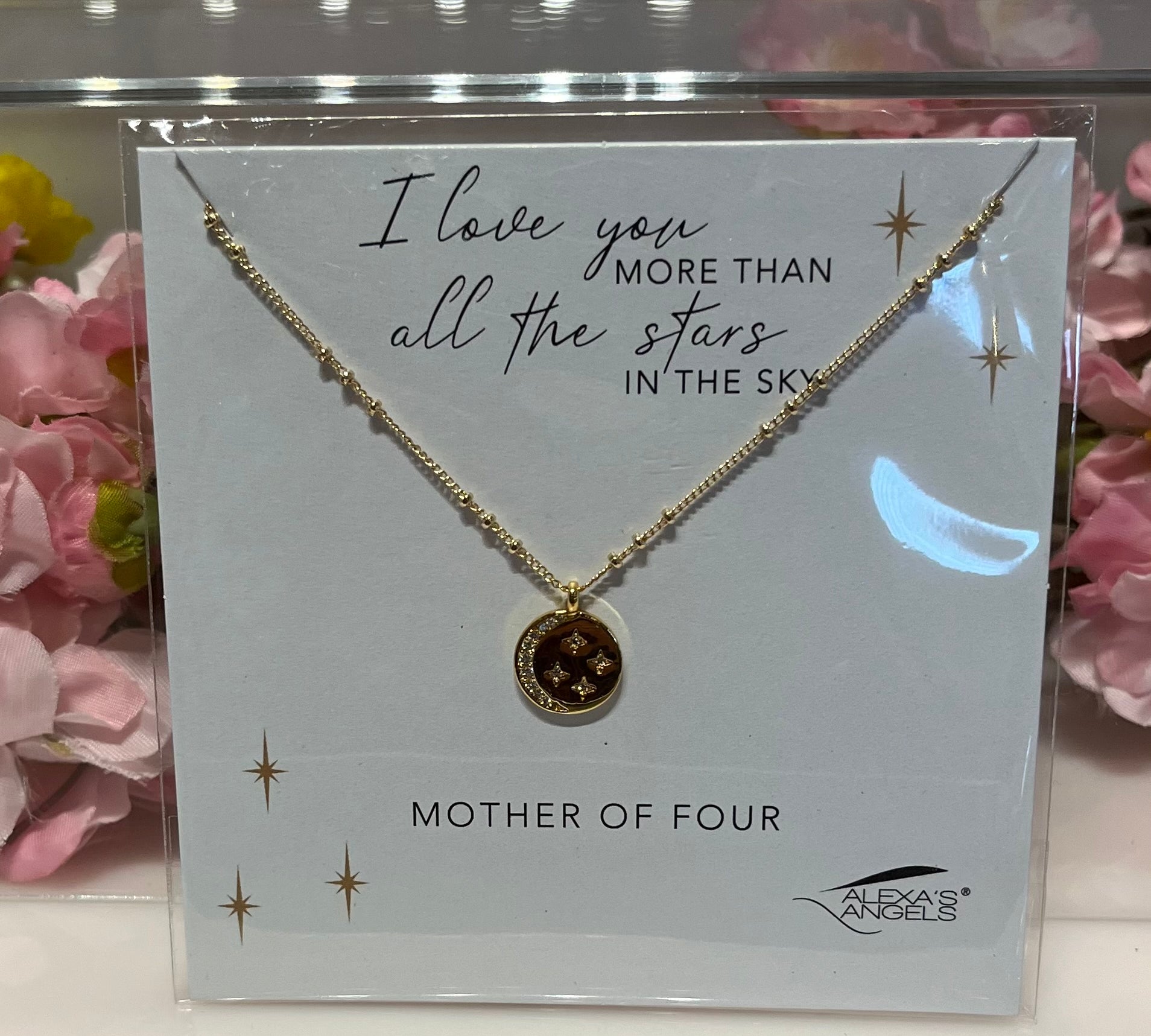 Moon & Stars Family Necklace