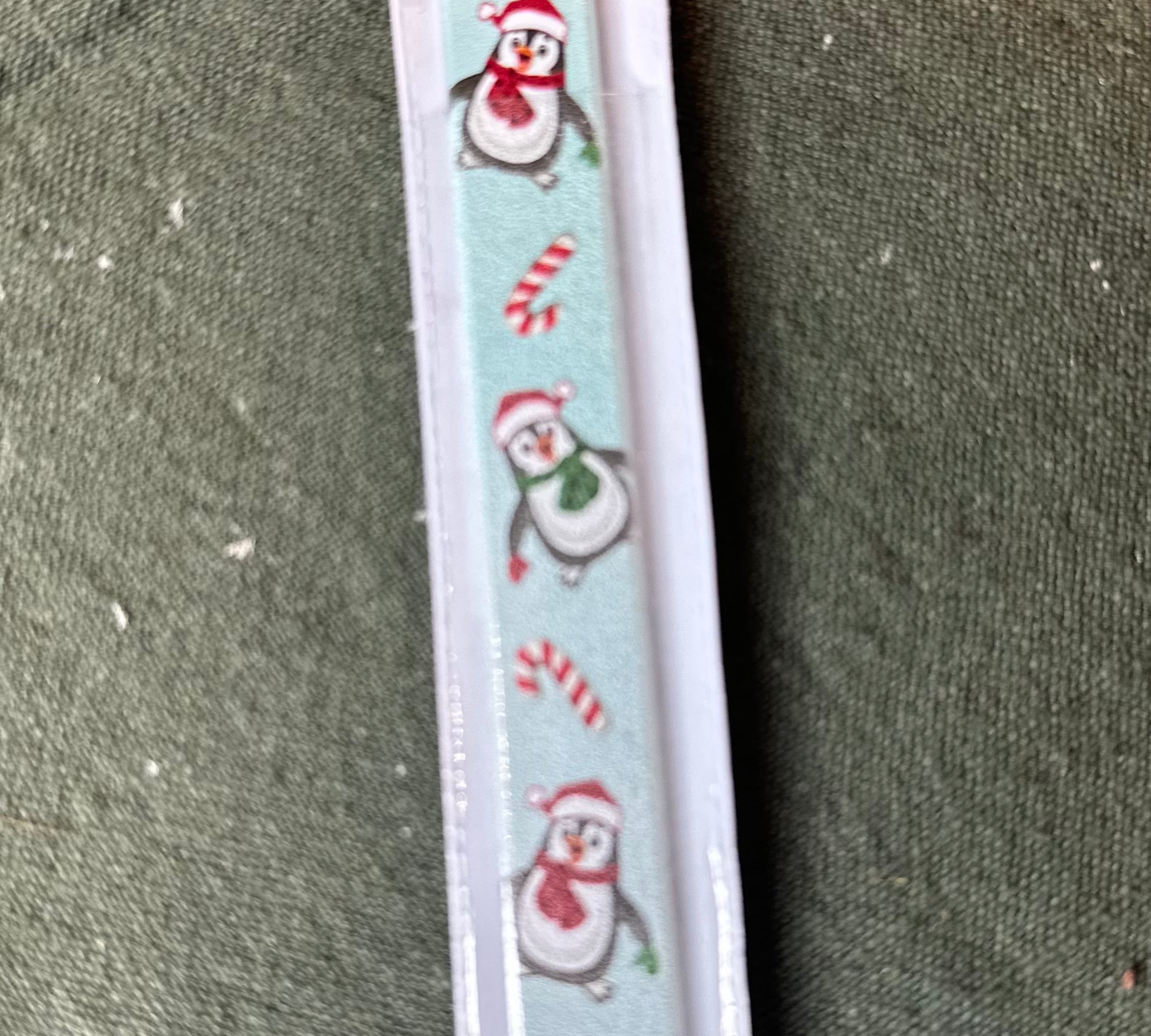 Glass Holiday Nail File 5.5”
