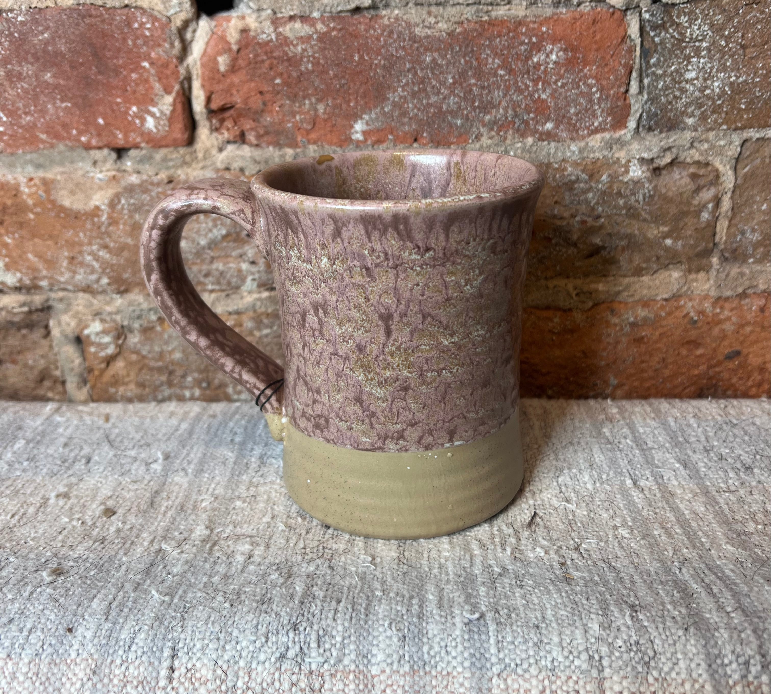 Speckled Stoneware Mug w/Glaze 4"