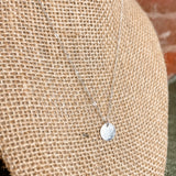 Hammered Disc Necklace
