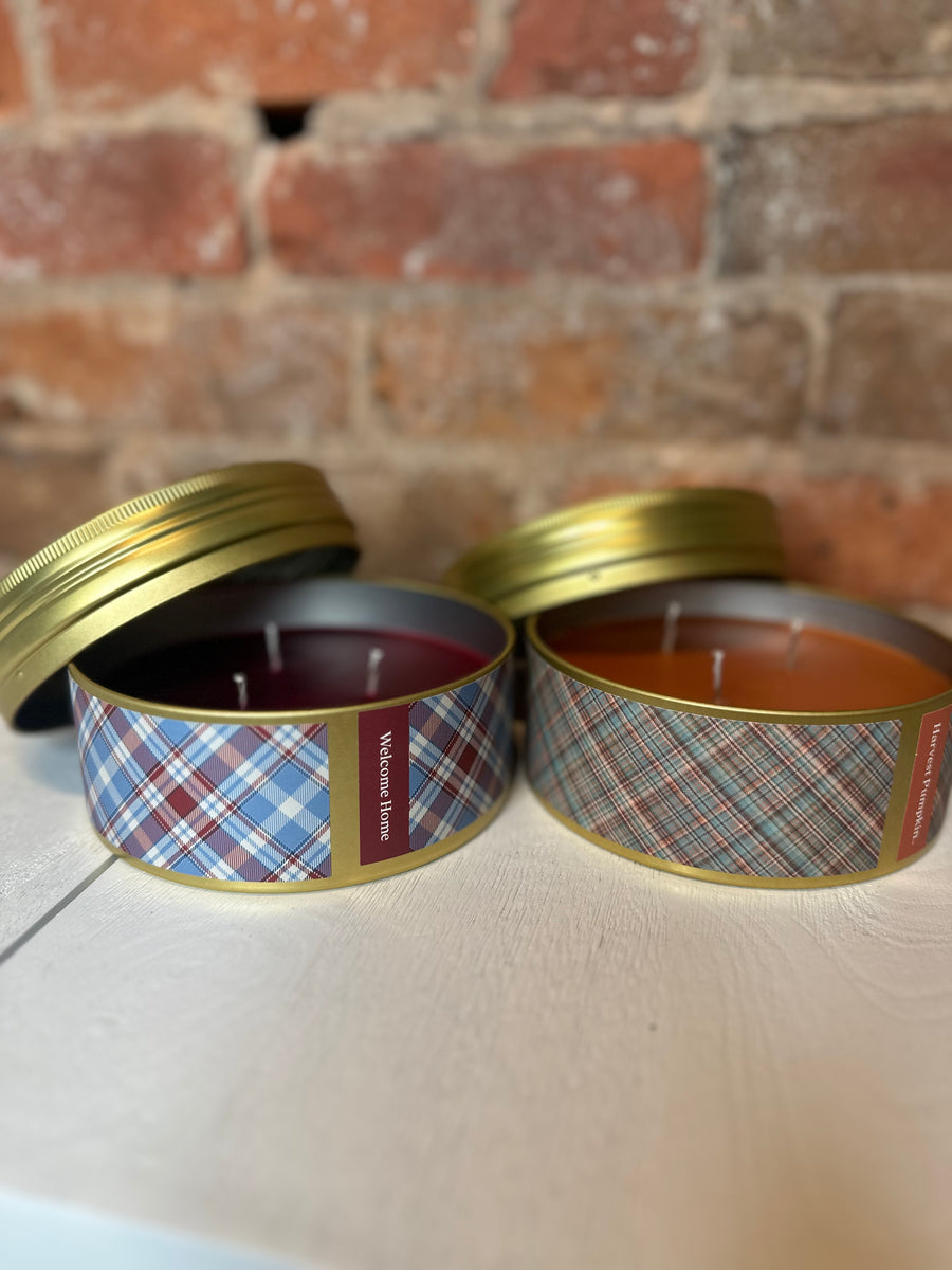 Autumn 3 Wick Tin Candle