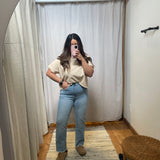 Strive Crop Flare Vervet Jeans