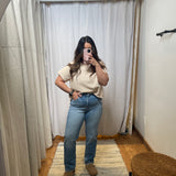 Bardot Tapered Straight Vervet Jeans