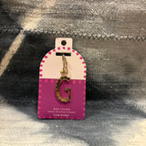 Initial Bag Charm