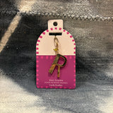 Initial Bag Charm