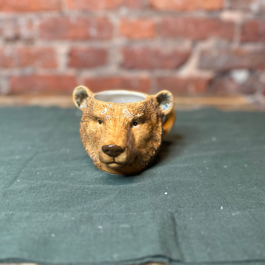 Stoneware Animal Shaped Bowl 4”