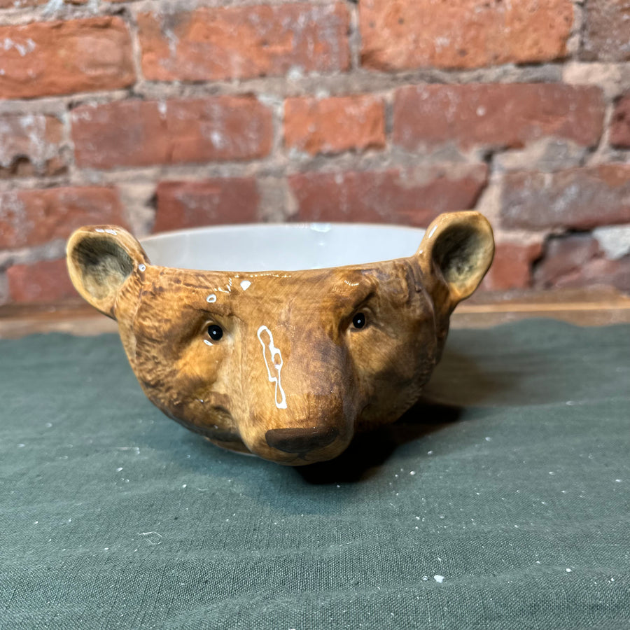 Stoneware Animal Shaped Bowl 4”