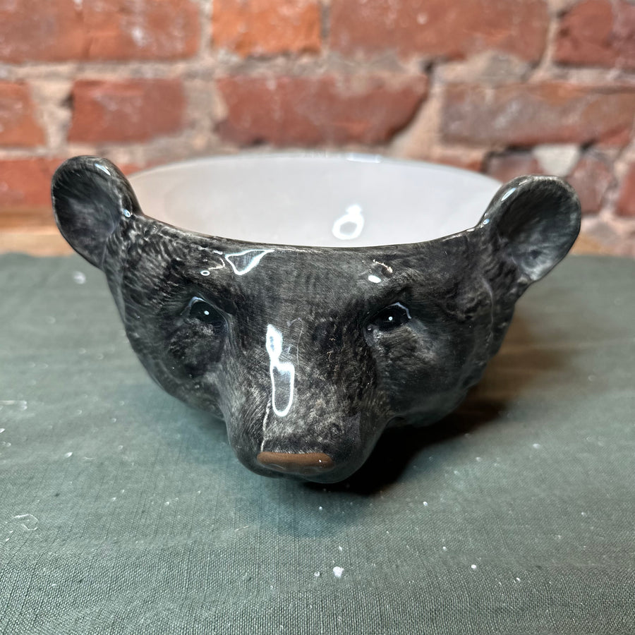 Stoneware Animal Shaped Bowl 4”