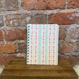 Floral Stripe Spiral Notebook