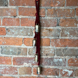 Christmas Bell Cluster on Velvet Rope 25"