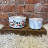 Ceramic Strawberry Serverware