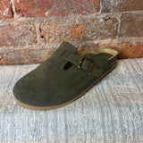 Kalina Square Buckle Clogs