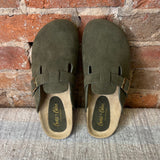 Kalina Square Buckle Clogs