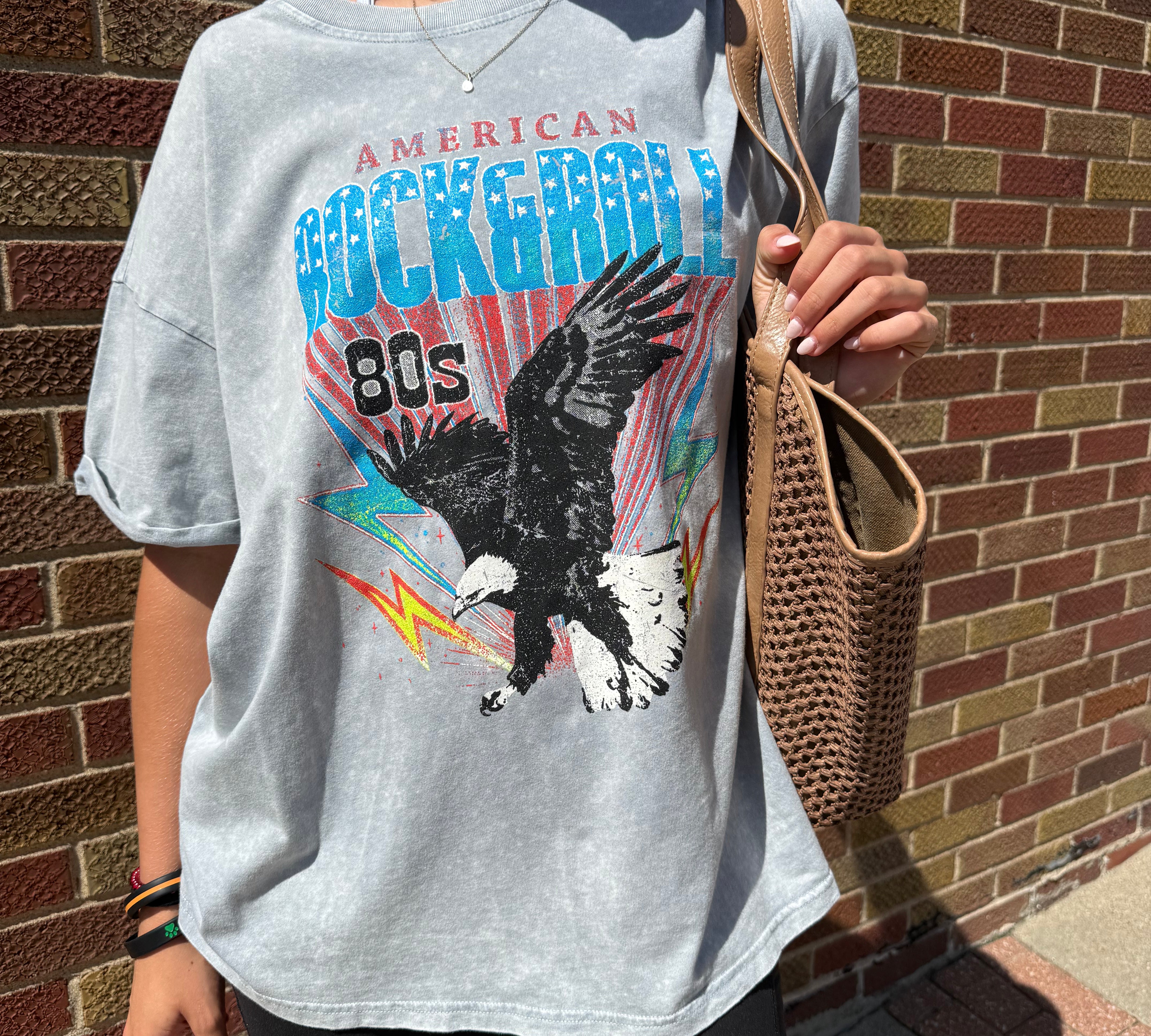 American Rock & Roll 80s Graphic Tee
