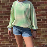 Multi Color Striped Sweatshirt