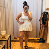 Athletic Bubble Dress With Shorts