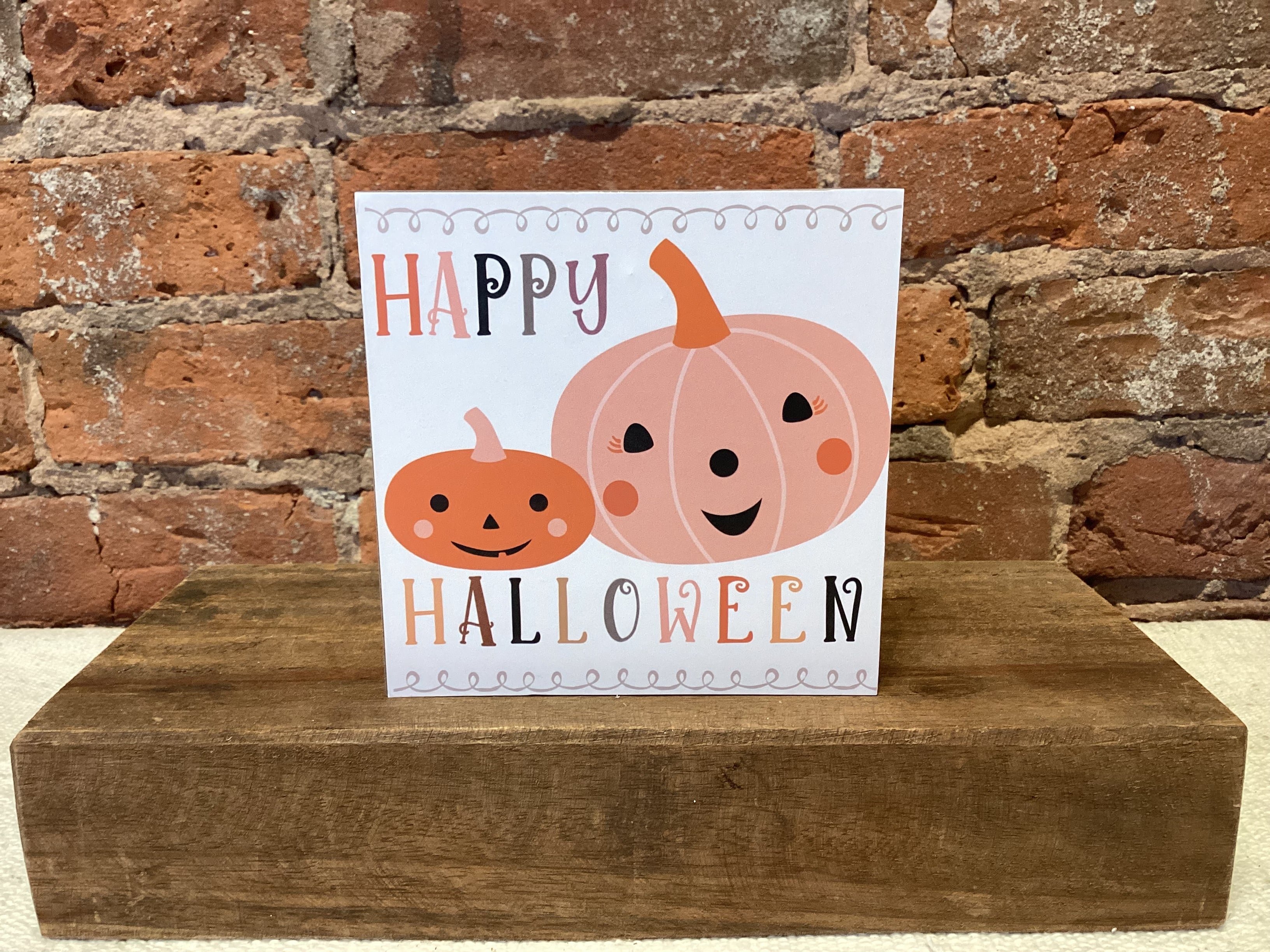 Halloween Message Box 5”