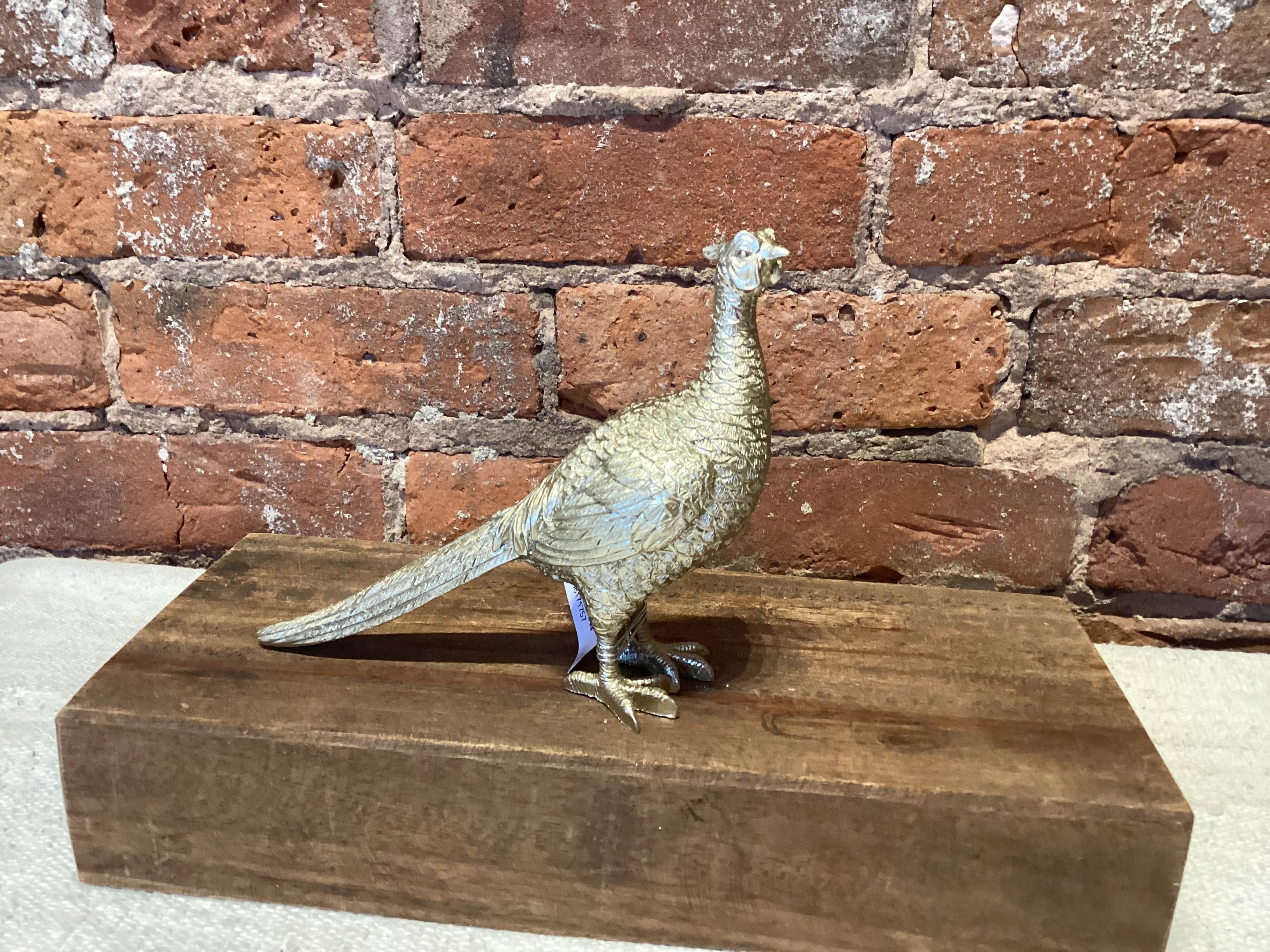 Resin Golden Pheasant Figurine