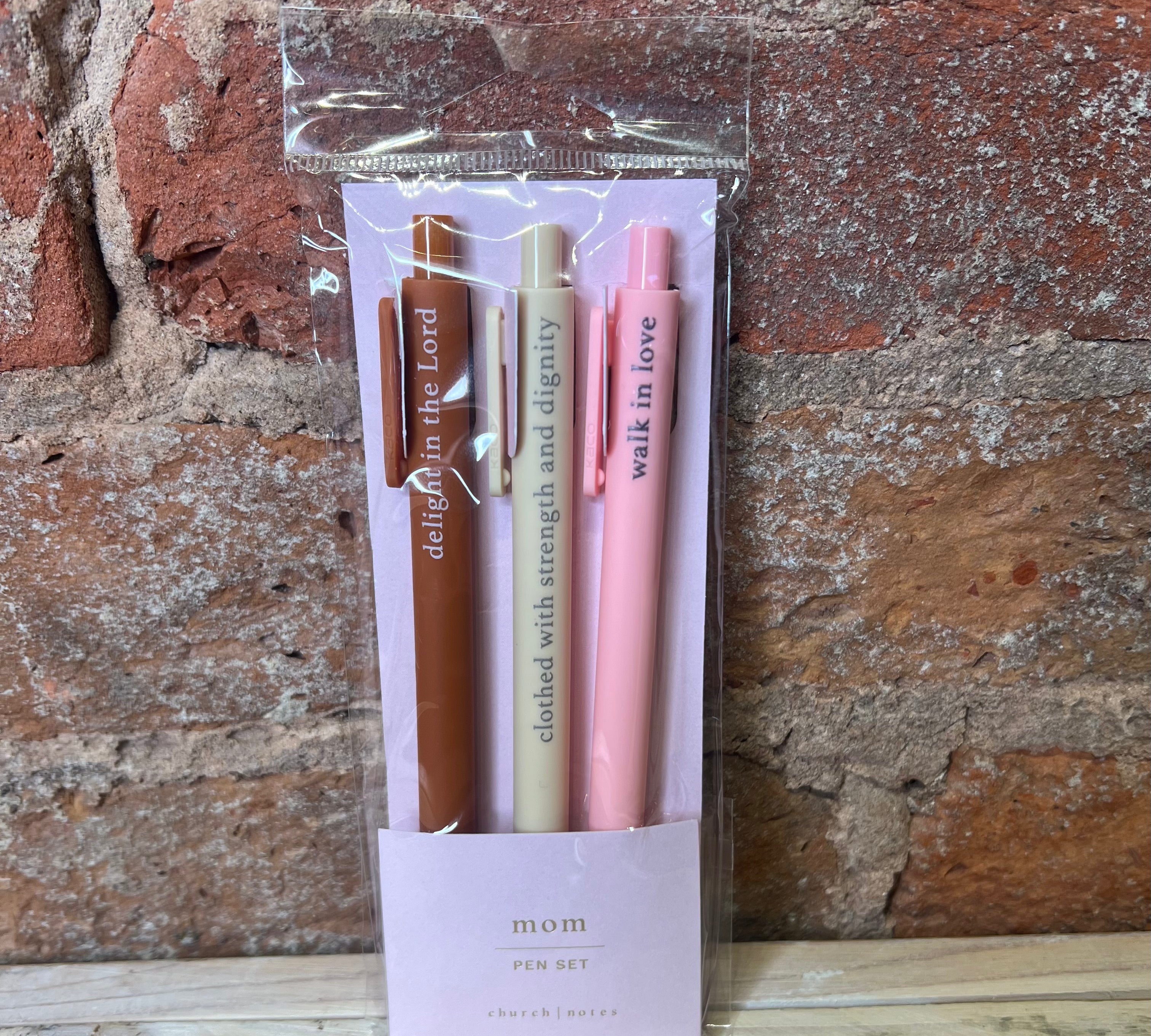 Colorful 3 Piece Pen Set
